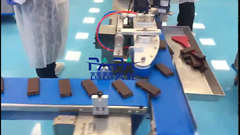 خط بسته بندی جریان جدا کننده برش نوار انرژی پروتئین با خروجی بالا