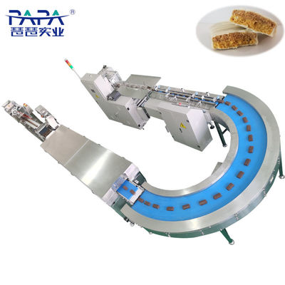 قیمت خوب خط تولید دو لایه شکلات کاملا اتوماتیک ماشین تولید شکلات آنلاین