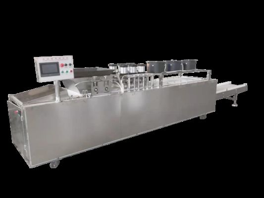 قیمت خوب Automatic Rice Krispie Moulding Machine with High Output and Touch Screen Control for Cereal Bar Production Line آنلاین