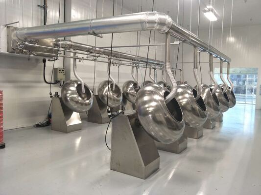 قیمت خوب 220 ولت 380 ولت ماشین شکلات 32 دور/دقیقه ماشین پولیش شکلات آنلاین